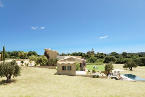 Casa de campo con piscina