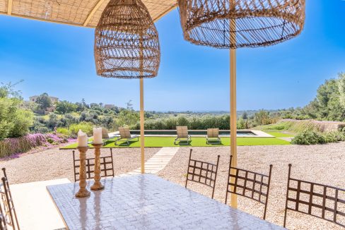Pergola mit Meerblick