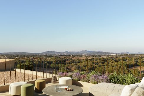 View from terrace