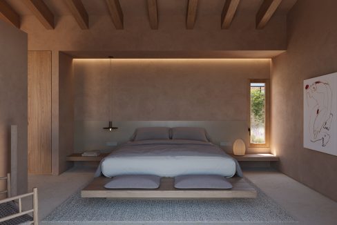 Bed Hauptschlafzimmer